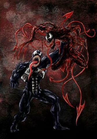 Venom And Carnage By Dahk16