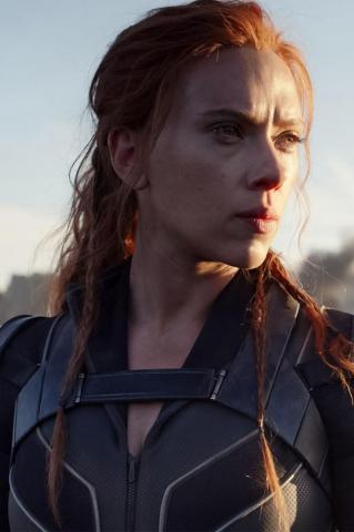 Scarlett Johansson In Black Widow Movie Wallpaper