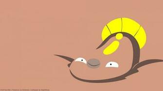 Minimal Pokemon Generation V Stunfisk HD Wallpaper