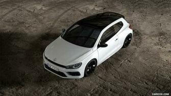Volkswagen Scirocco R Black Style Top HD Wallpaper
