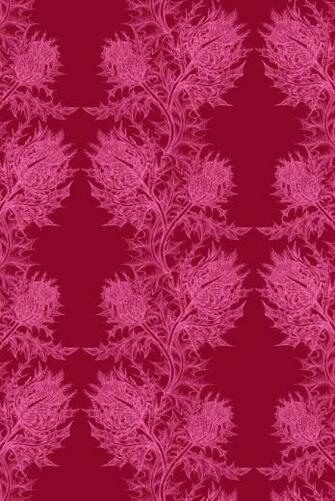 Timorous Beastie Thistle Wallpaper Details For The Home