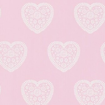 Soft Pink Sweet Hearts All About Me Harlequin Wallpaper
