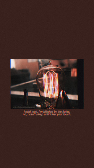 The Weeknd Blinding Lights Aesthetic Wallpaper By