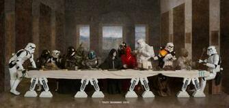 Star Wars Last Supper Wallpaper