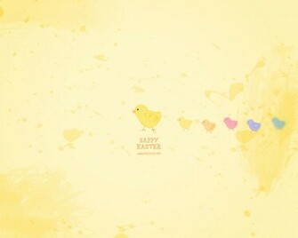 Super Cute Easter Wallpaper Illustration Tutorial