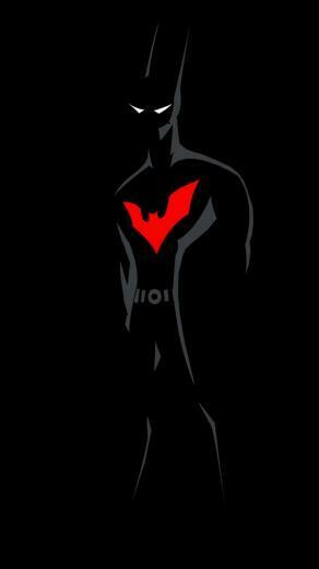 Batman Red Sign iPhone HD Wallpaper