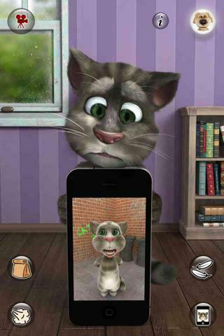 Talking Tom Cat iPhone App Entertaining Funniest
