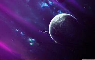 Purple Space Clouds 4k HD Desktop Wallpaper For Ultra Tv