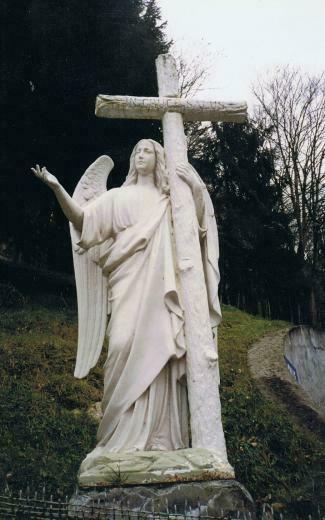 HD Wallpaper Angel Lourdes Catholic Christianity Religious