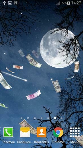 Falling Money 3d Wallpaper Pro Android Apps On Google Play