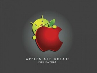 Apple Fire Wallpaper Funny Doblelol