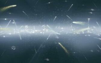 Sparks At Horizon Wallpaper Stock Photos