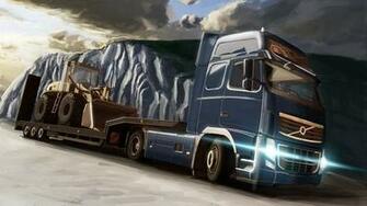 Euro Truck Simulator Computer Wallpaper Desktop Background