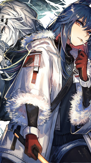 Arknights Texas Lappland Anime Girls 4k Wallpaper