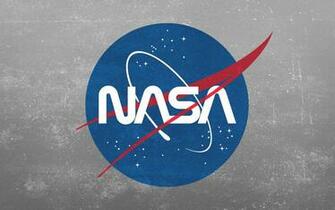 Grunge Nasa Worm Logo Wallpaper