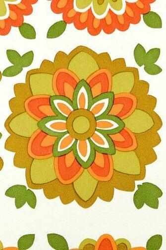 Floral Wallpaper Vintage