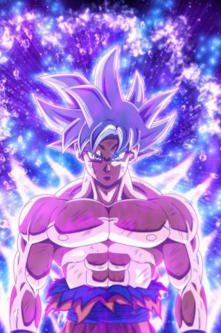 Ultra Instinct Goku Dragon Ball Blue Power