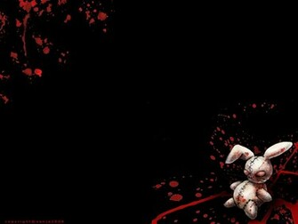 Evil Bunny Wallpaper Desktop Background
