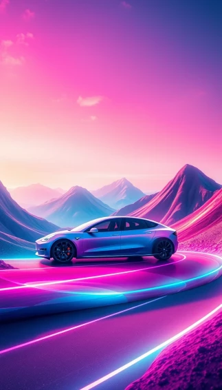 Tesla Phone Wallpaper