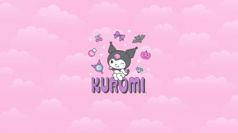 Kuromi Wallpaper 4k Cartoon Hello Kitty