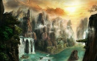 On July By Stephen Comments Off Fantasy World Wallpaper