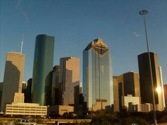 Downtown Houston Skyscraper City Wallpaper