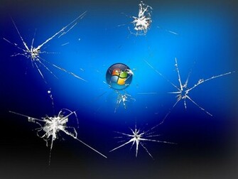 Broken Screen Wallpaper Image