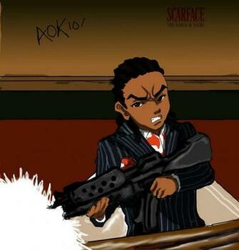 Boondocks Riley Scarface
