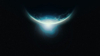 Scifi Planet Lens Flare Stars 4k Wallpaper HD Digital Universe