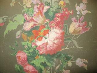 Pair Of Victorian Era Wallpaper Panels At 1stdibs