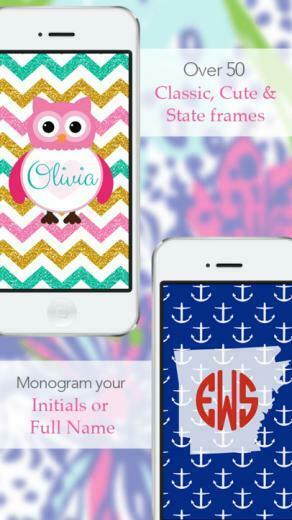Monogram Background Maker Wallpaper