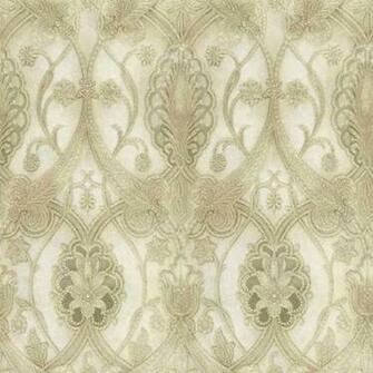 Cream Tan Silver Elisabetta Damask Art25061 Wallpaper Textures