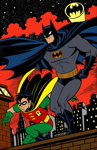 Commission Drawn By Steven Butler For Me That I Colored Batman