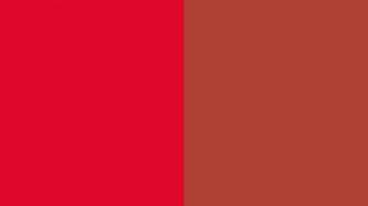Candy Apple Red And Medium Carmine Solid Two Color Background