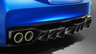 Subaru Wrx Concept Rear Bumper 4k Ultra HD Wallpaper Wallpaperevo