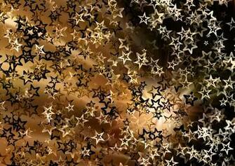 Gold Stars Background