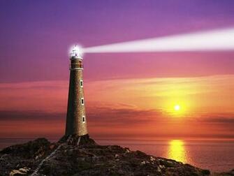 The Coastal Lighthouse Computer Art Photography Desktop Wallpaper