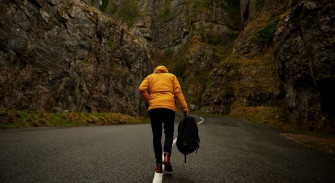 Mountain Hiking HD Wallpaper