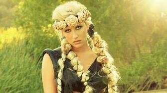Kesha Pop Hip Hop Electronic Dance Women Blonde Blondes G Wallpaper