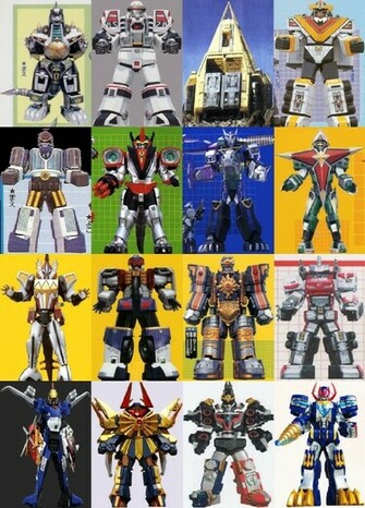 6th Ranger Megazords Of Power Rangers By Chipmunkraccoon2 On