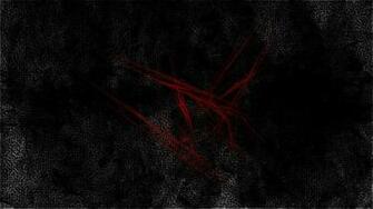 Abstract Black Red Labyrinth Wallpaper