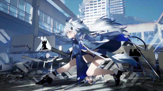 Lappland Fighting Arknights Live Wallpaper Wallpaperwaifu