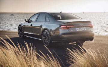 Wallpaper Audi S8 Rear 4k
