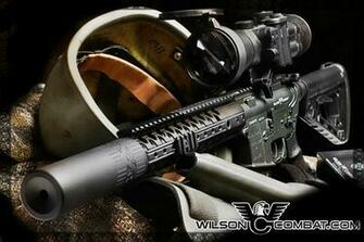 Assault Rifle Desktop Wallpaper HD
