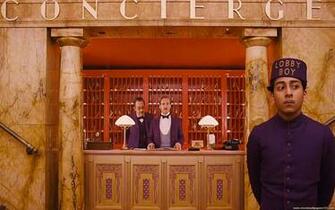 The Grand Budapest Hotel Wallpaper Lobby