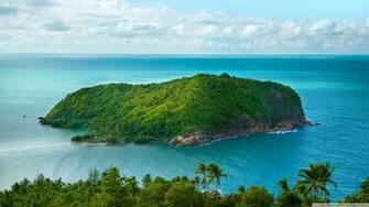 Green Island 4k HD Desktop Wallpaper For Ultra Tv Dual