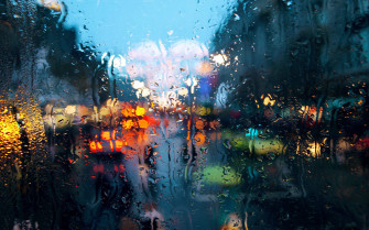 Rainy Desktop Wallpaper