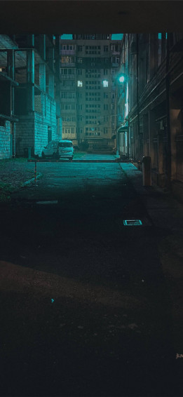 Night City Aesthetic Wallpaper