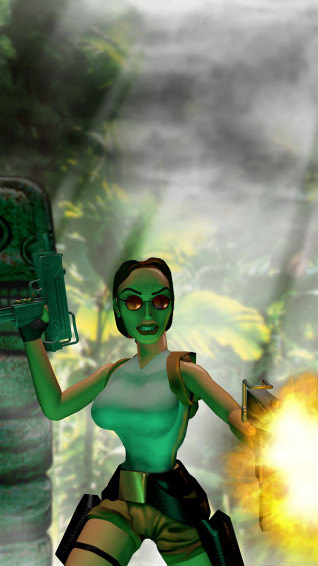 Classic Tomb Raider Mobile Wallpaper