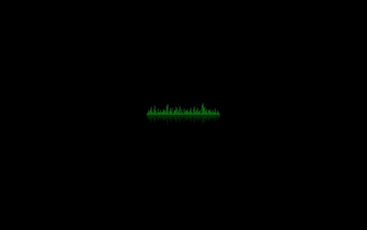 Minimalistic Wallpaper Green Music Dark